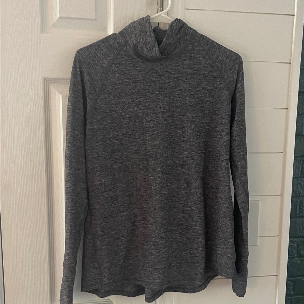 lululemon athletica Charcoal Cowl Neck Sweater